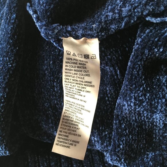 Navy Blue Super Soft Sweater - Picture 4 of 4